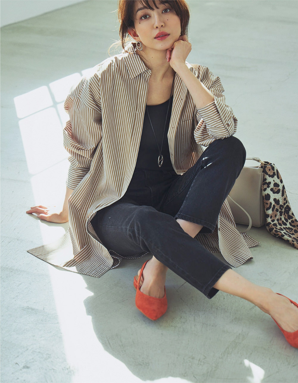 23区】松島花が着る SHIRT & CUT SEW | ファッション通販サイト[オン