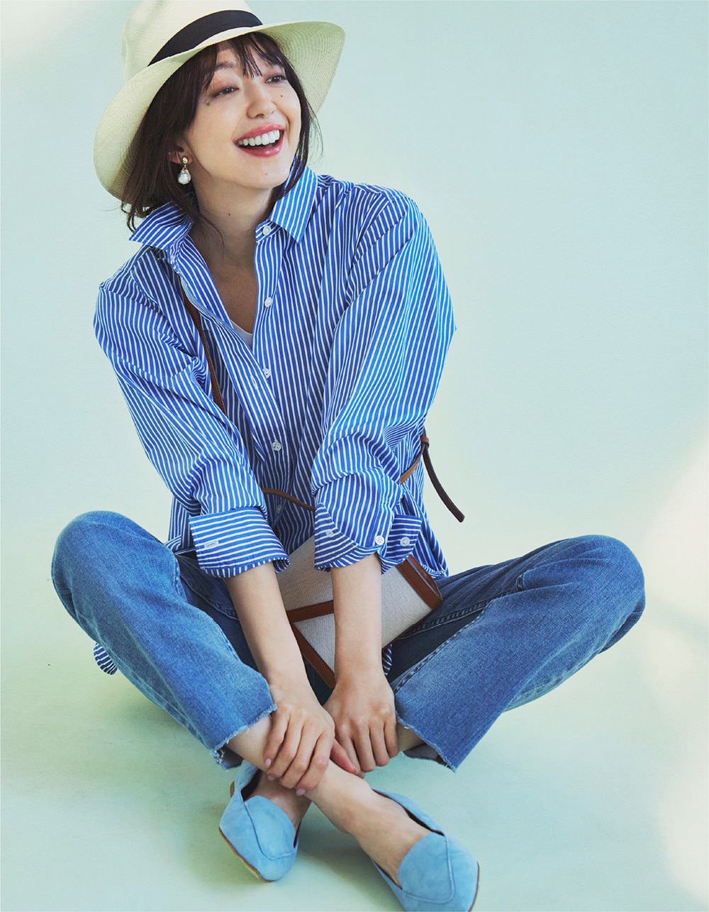 23区】松島花が着る SHIRT & CUT SEW | ファッション通販サイト[オン