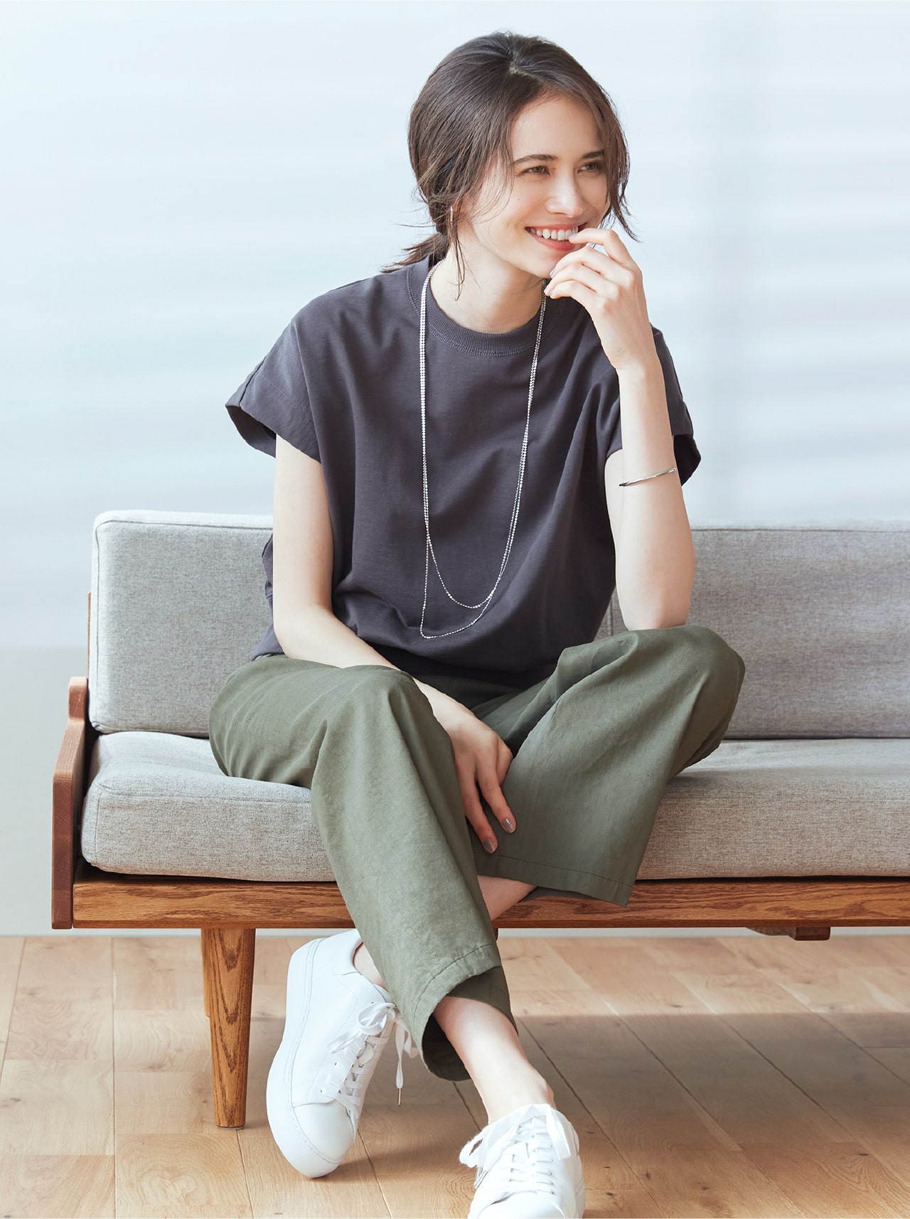 23区SLOW ヴインテージスウェット大きいサイズ自由区アンタイトルアン