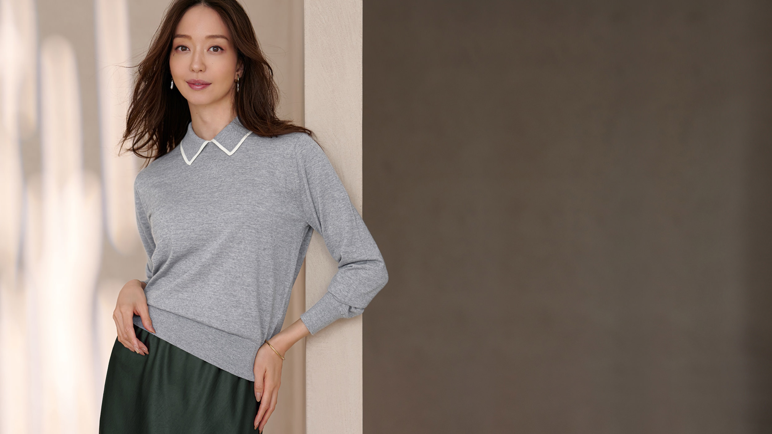 23区】華やぐ秋のクラシカルニット | ファッション通販サイト[オン