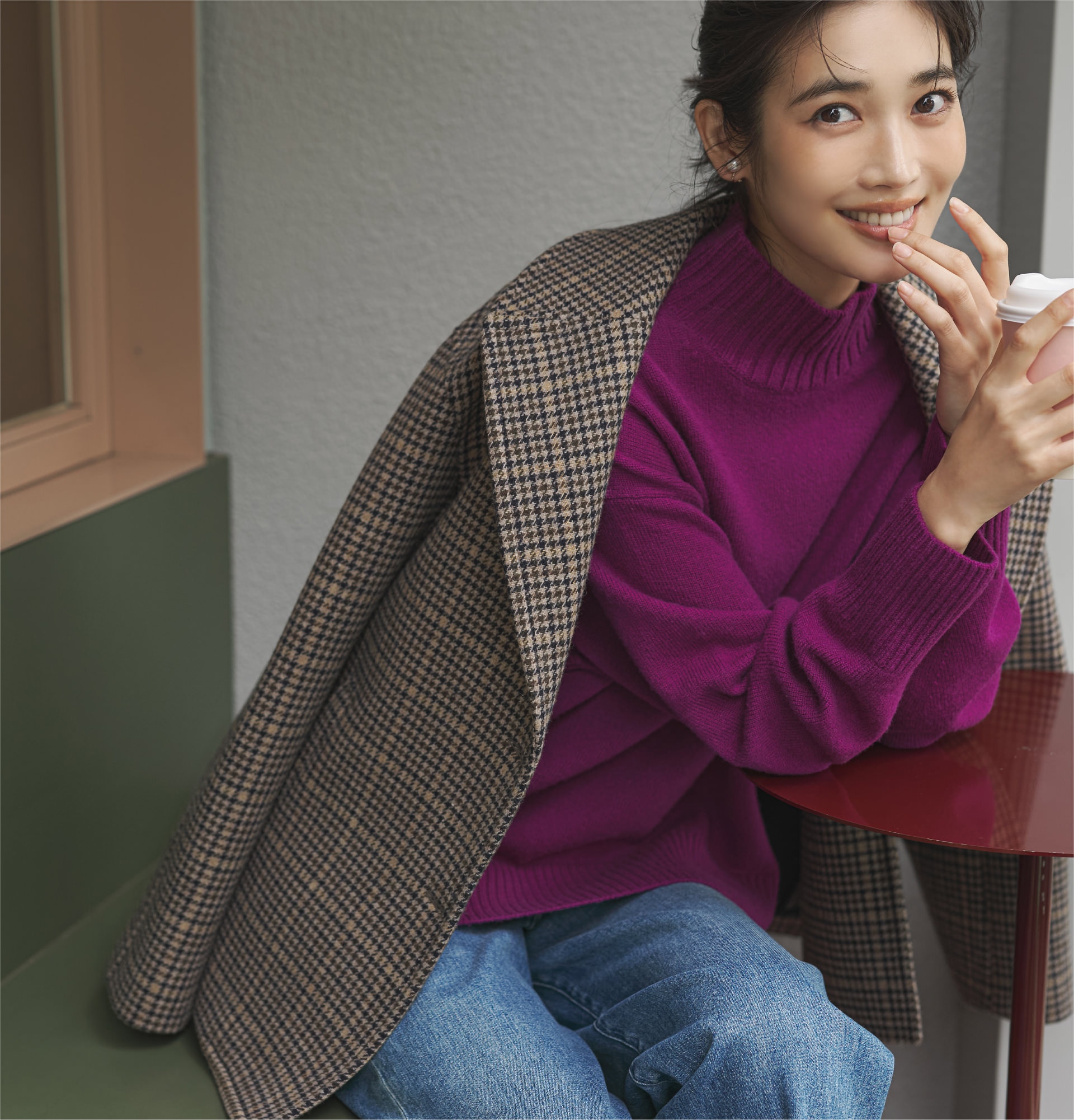 23区】冬を彩る、多幸色ニット| ファッション通販サイト[オンワード