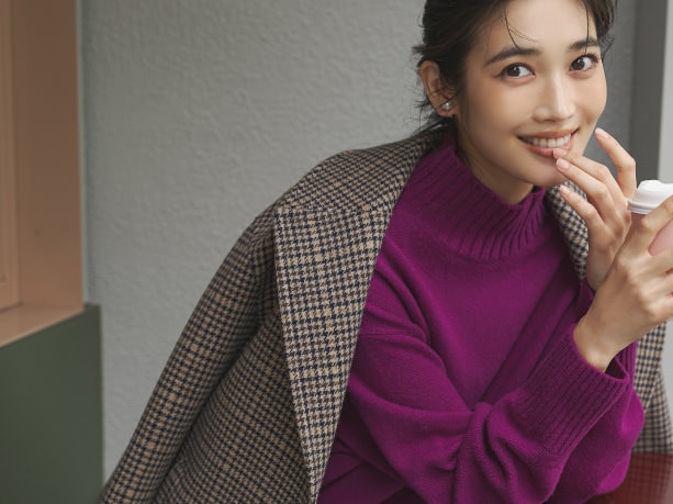 23区】冬を彩る、多幸色ニット| ファッション通販サイト[オンワード