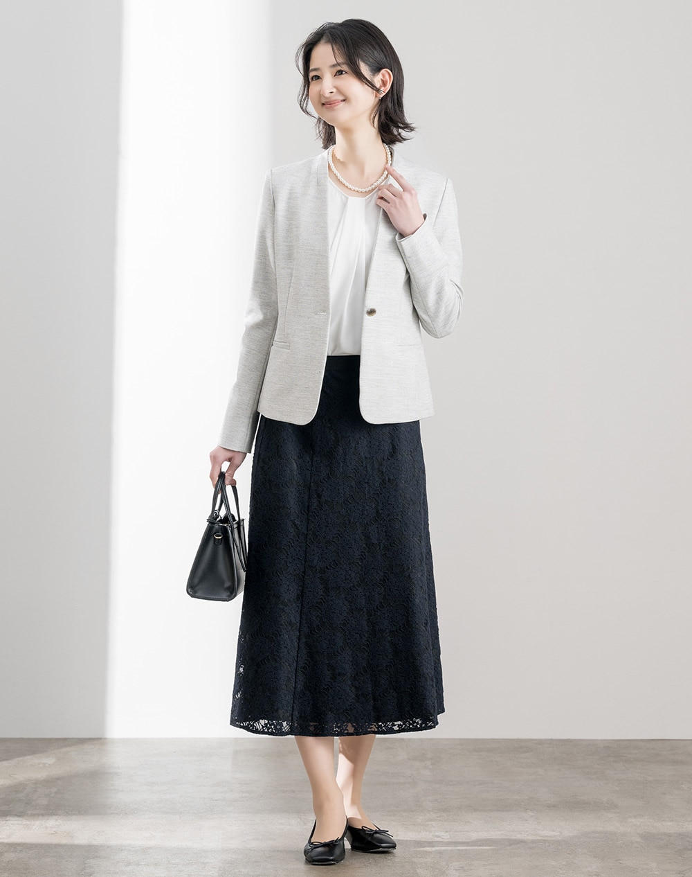 TWEED JACKET ON