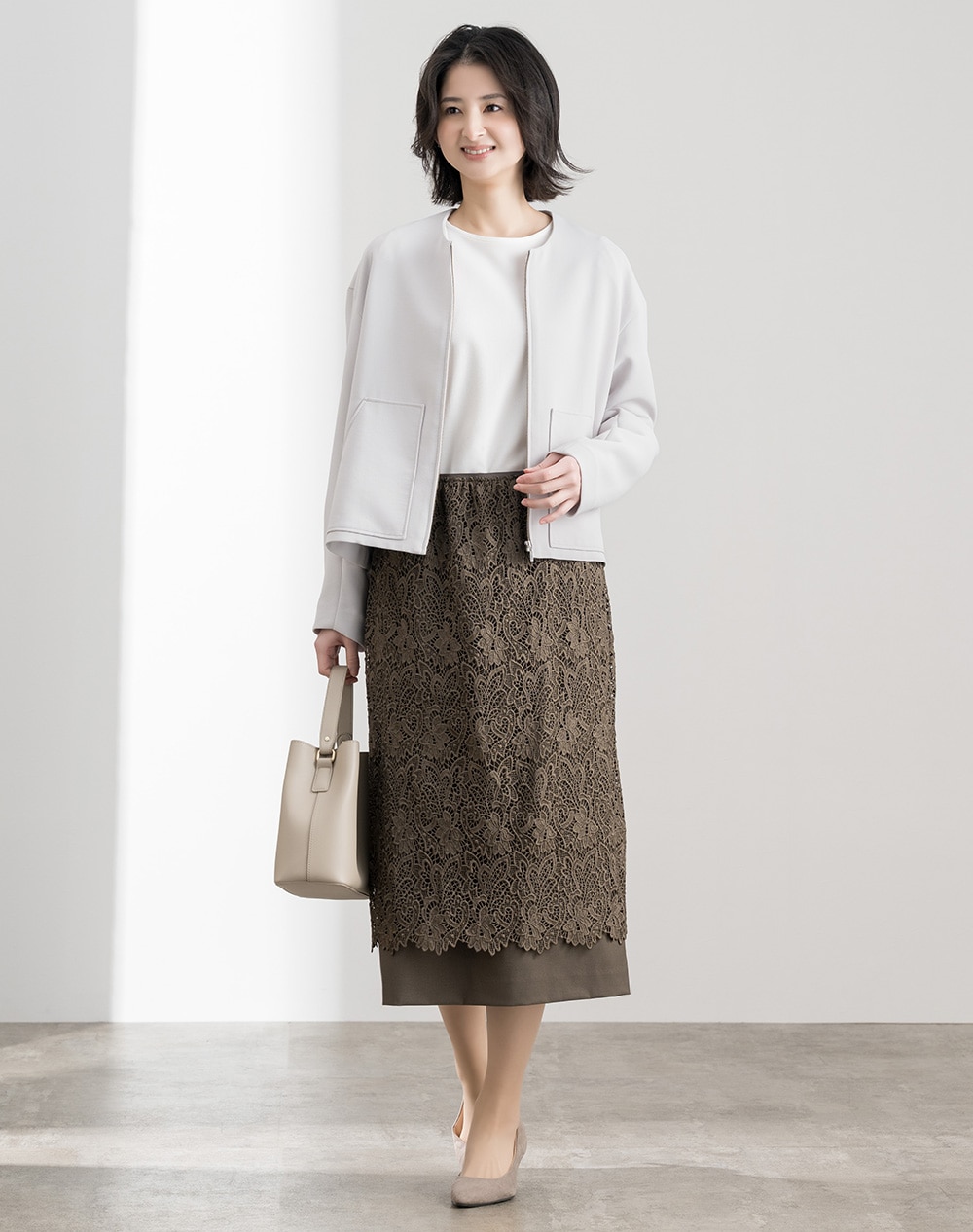 TWEED JACKET ON