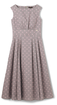 greige × pink ribbon