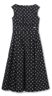 black × beige ribbon