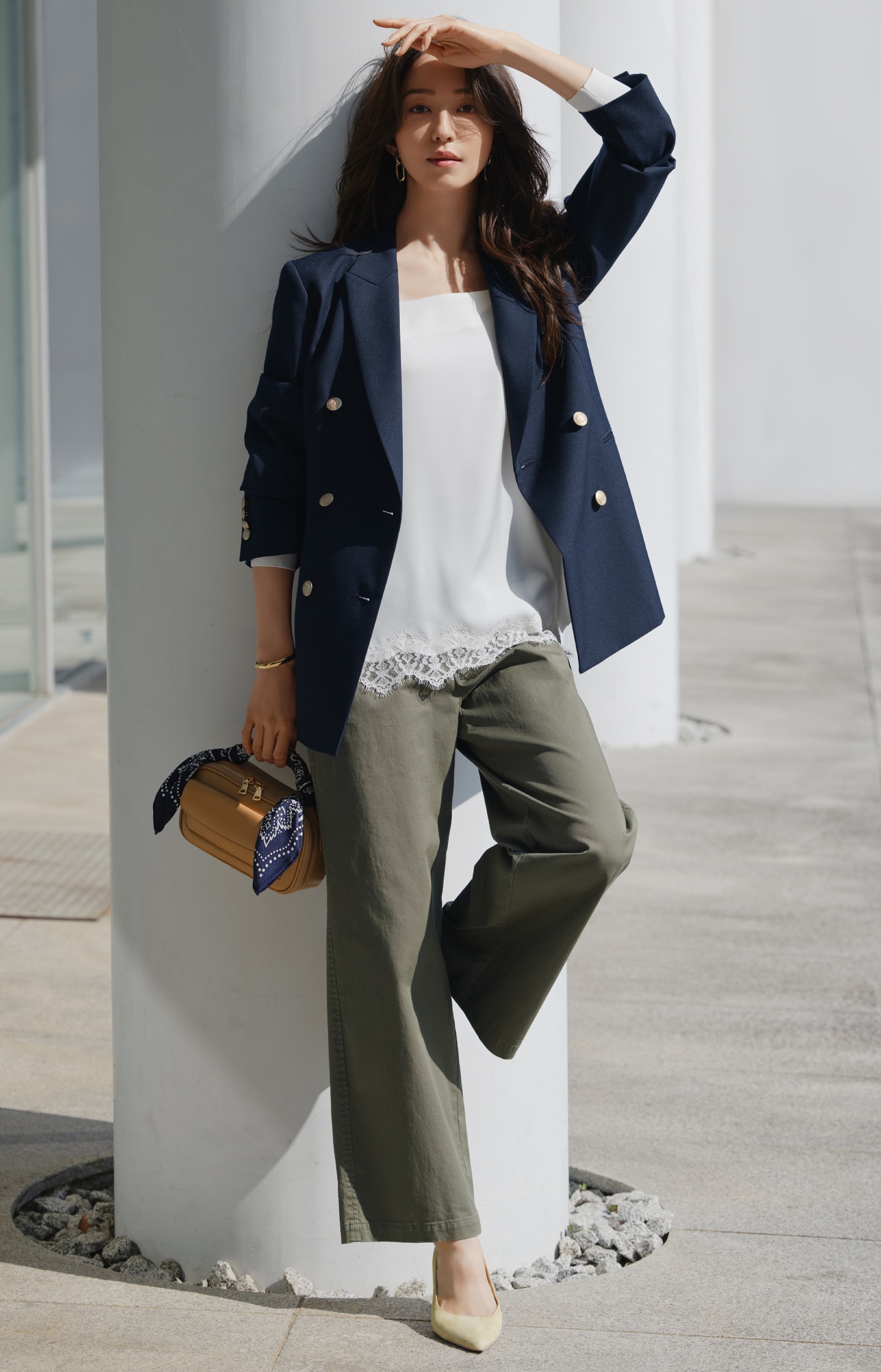 23区 2026春 トレンチコートコーデ