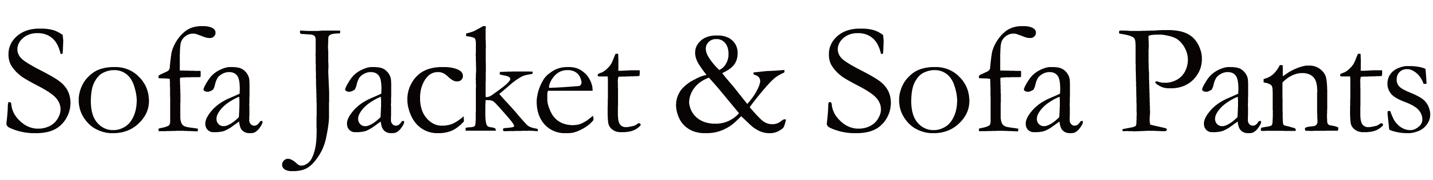 Sofa Jacket & Sofa Pants