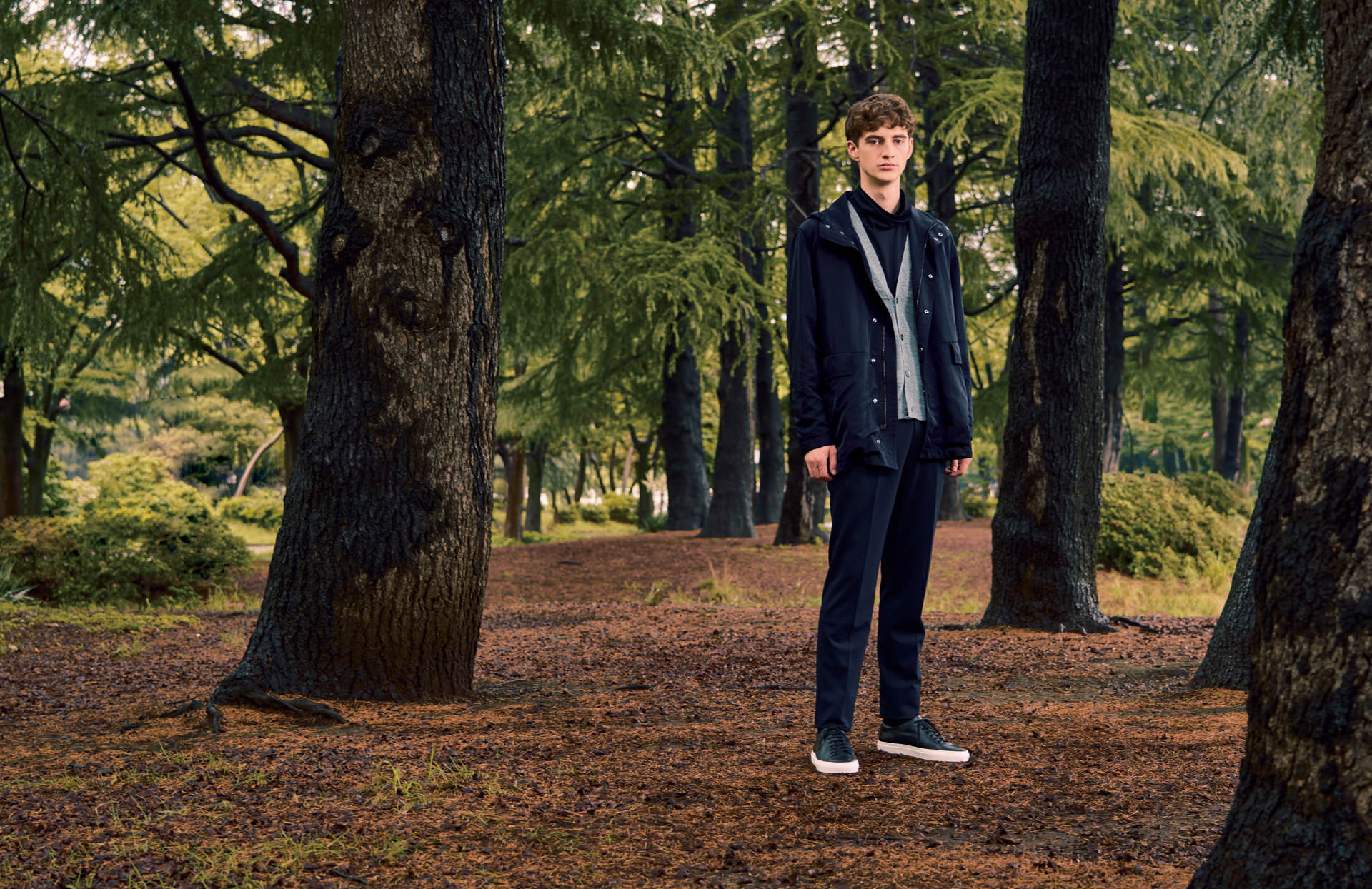 ☆ ハリソン・ウォン HARRISON WONG ストライプ柄 1Bジャケット アウターウェア – HARRISON WONG