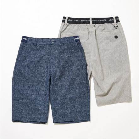 クールドット柄ハーフパンツ