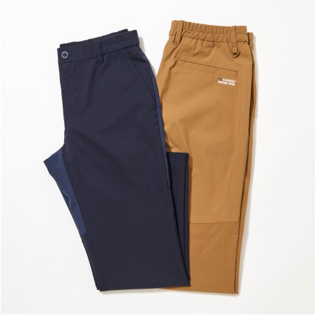 クールメッシュテーパードパンツ