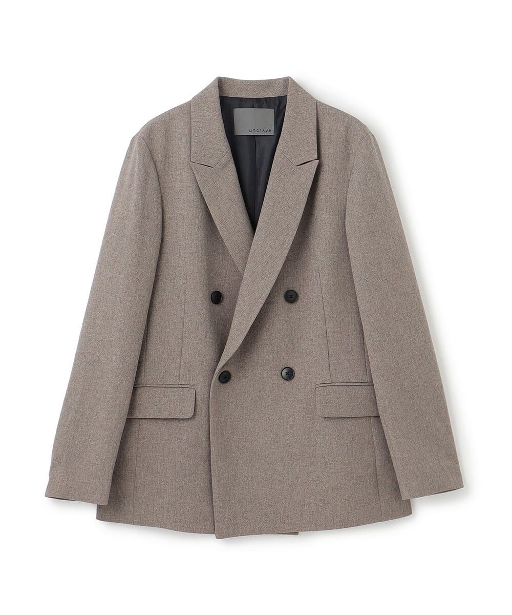 JACKET-CHAMBRAY CHARCOAL