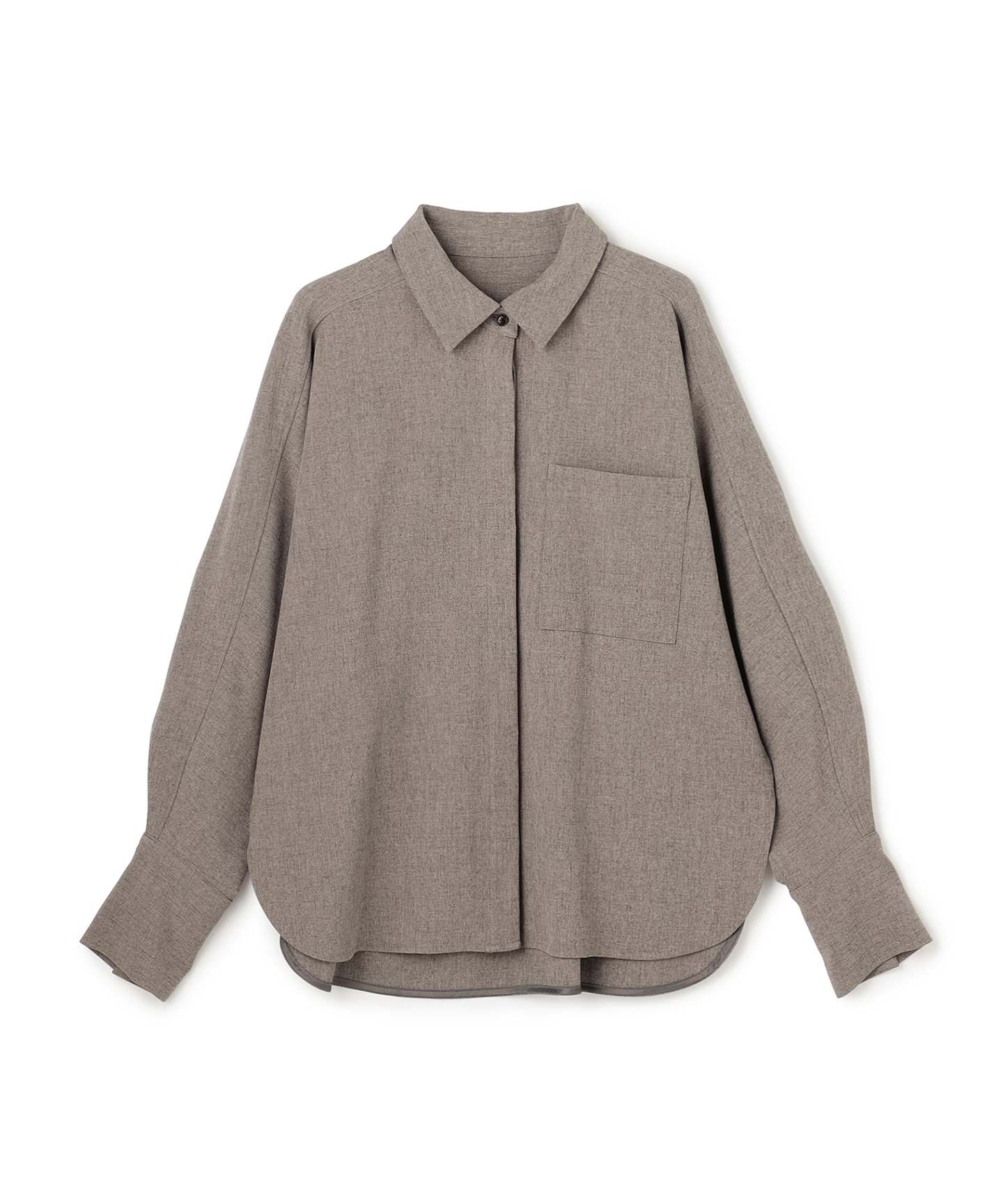 SHIRT-CHAMBRAY CHARCOAL