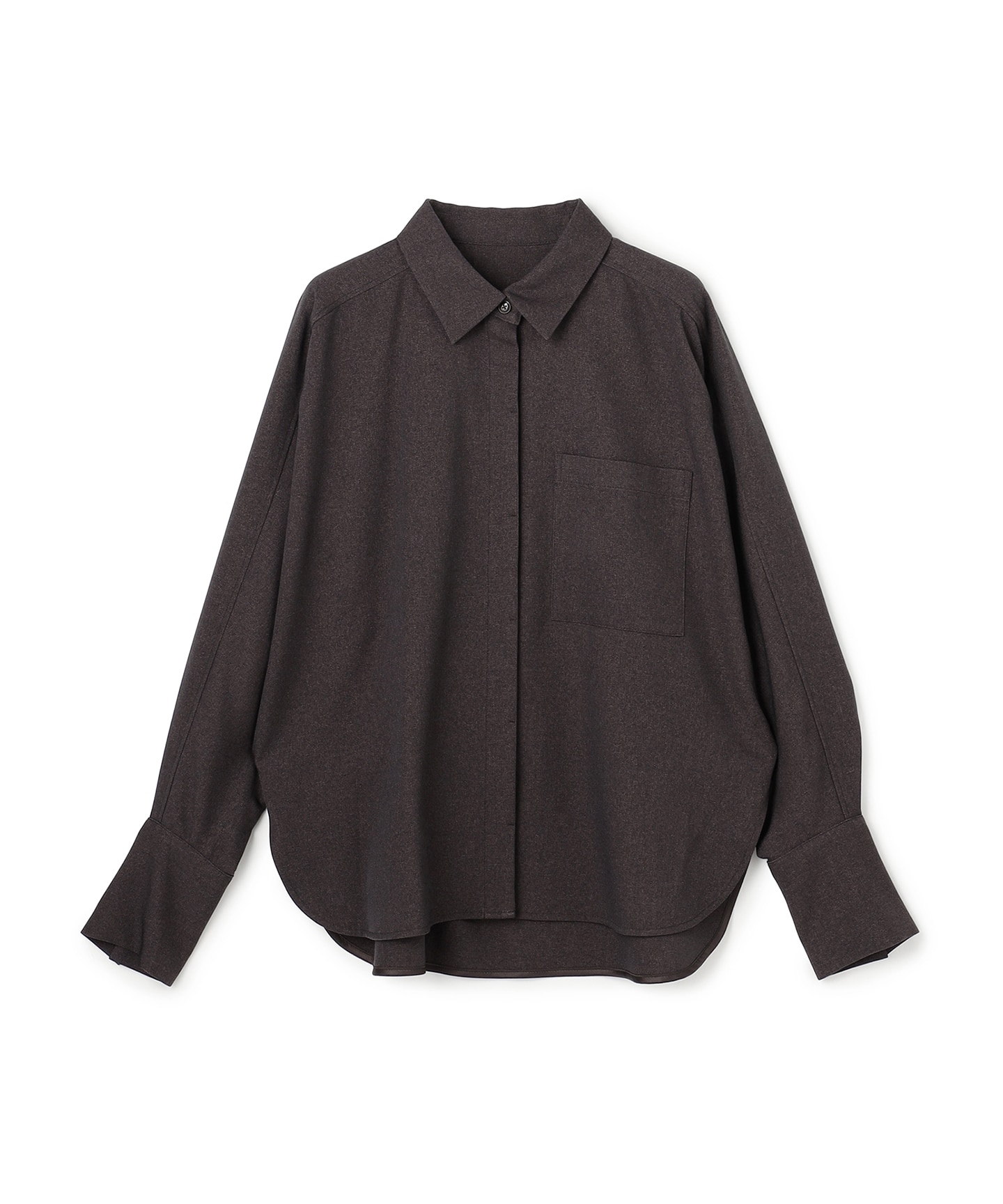 SHIRT-GRAY BROWN(WEB LIMITED COLOR)