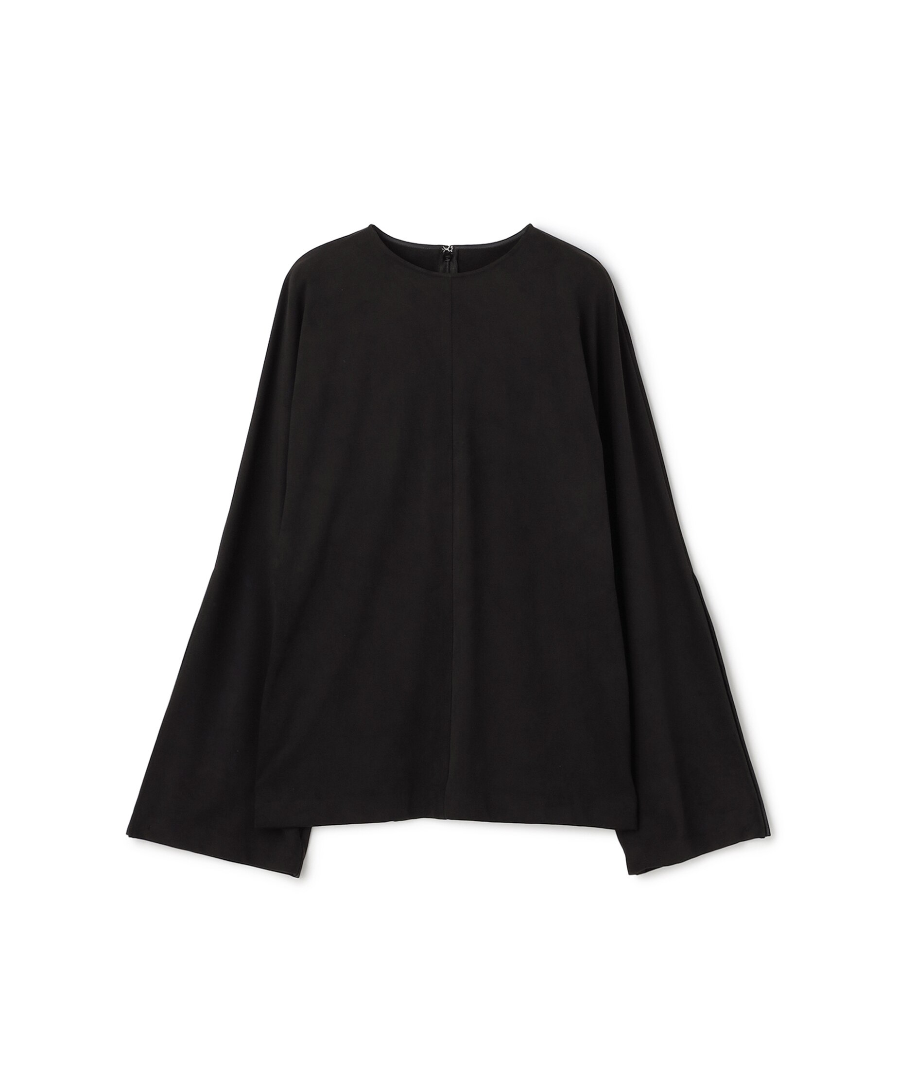 BLOUSE-BLACK SUEDE