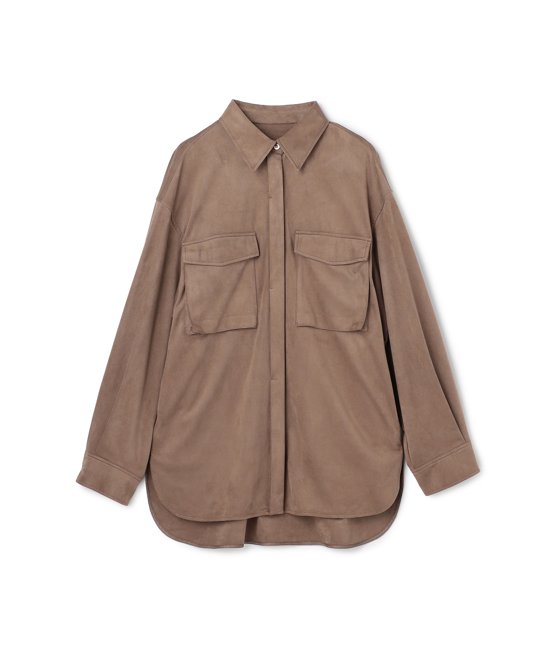 JACKET-TAUPE SUEDE