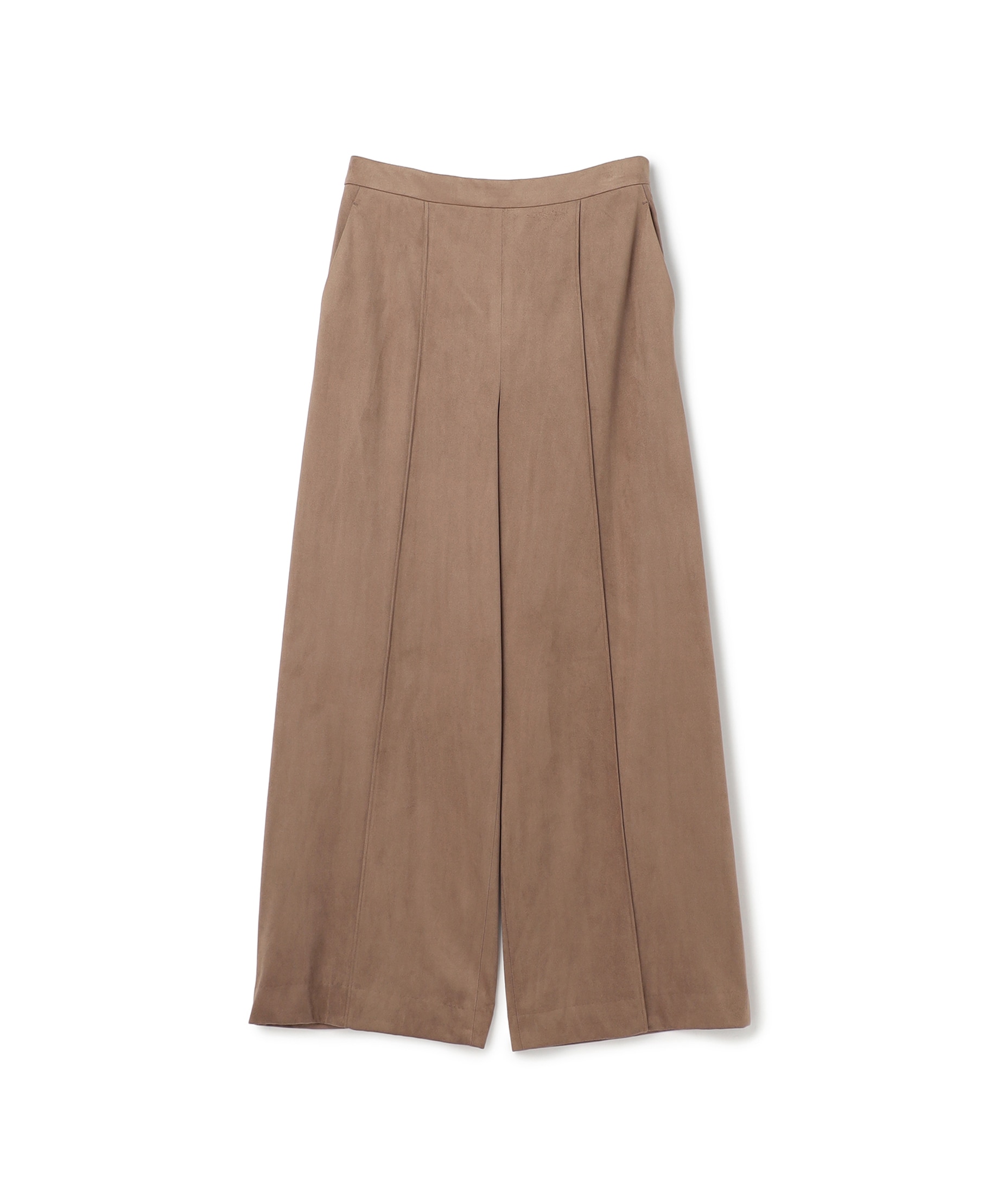 PANTS-TAUPE SUEDE