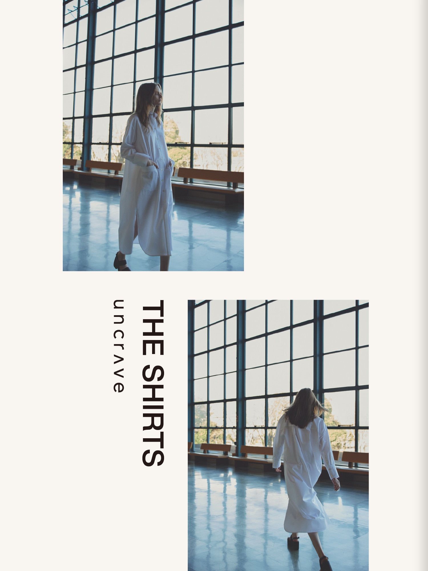 uncrave(アンクレイヴ) シャツ