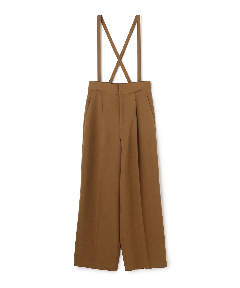 WIDE PANTS-CAMEL