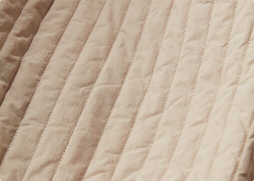 上品な中綿キルト