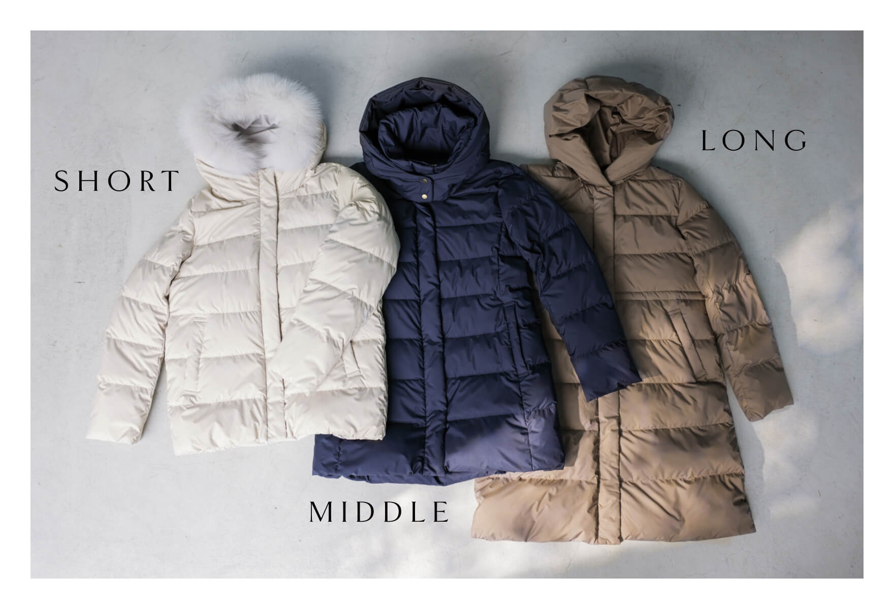 優木まおみさんの着こなしで紹介！冬の本命アウターは「洗えるダウン