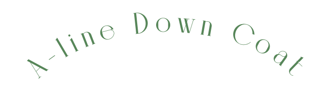 A-line Down Coat