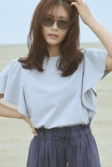 ソロナフリルスリーブ プルオーバー