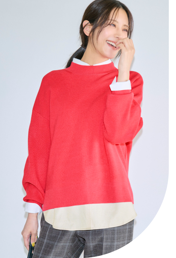 ANY SIS,ANY】新春・プレイフルニット