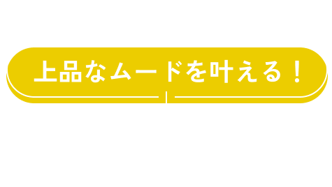 上品なムードを叶える！ ANY AYS