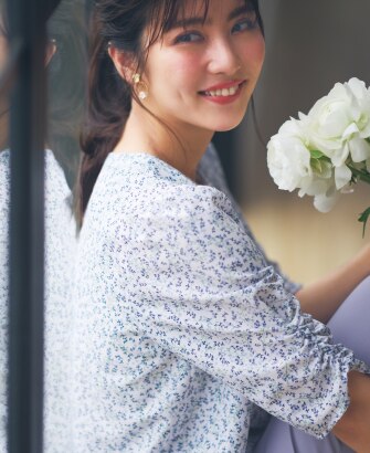 女っぽパンツで<br>ワードローブが進化中❤︎