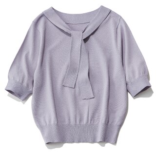 上半身に華やかさを足すボウタイデザイン