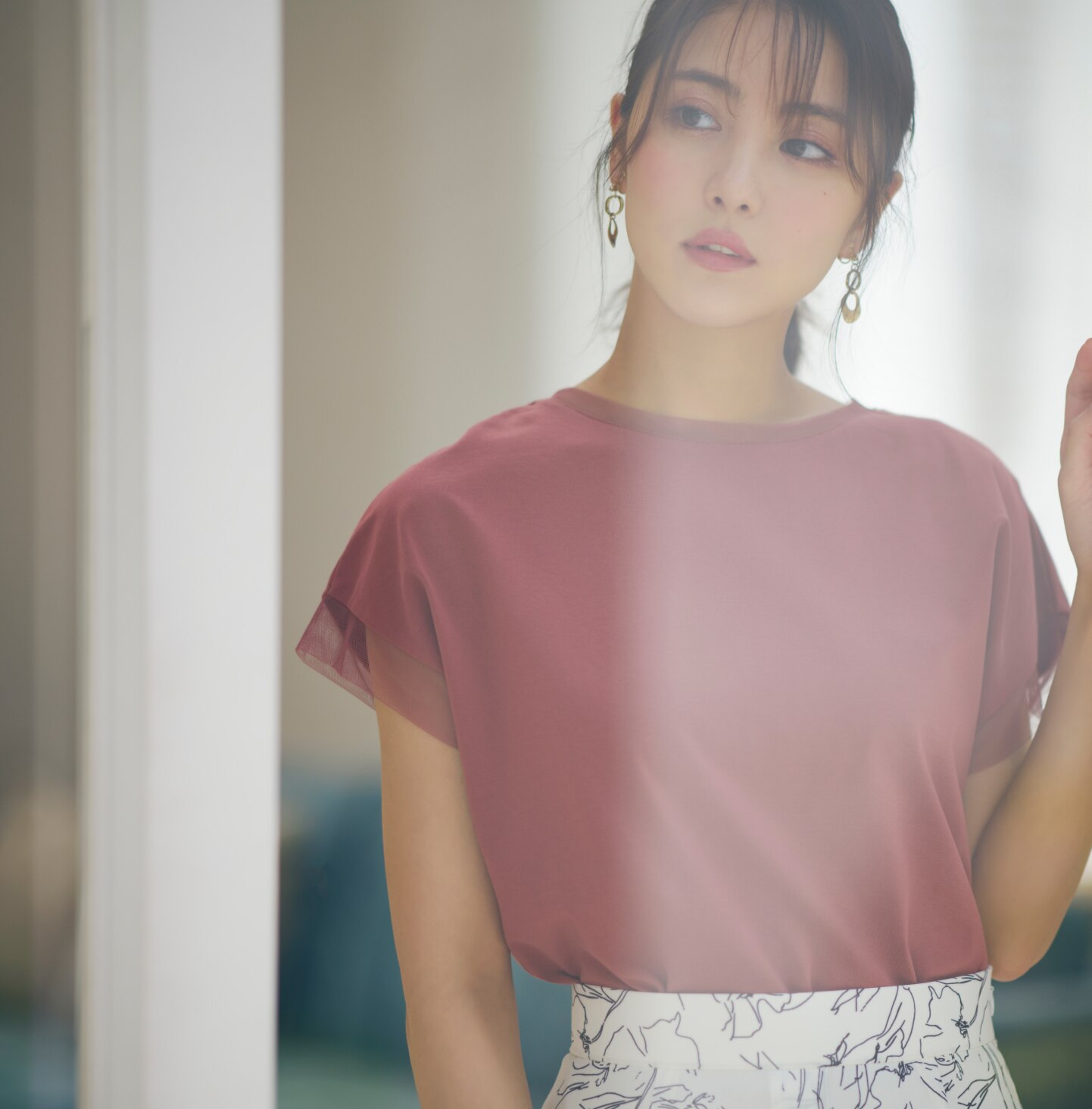 快適に過ごせる<br>ハッカ油コラボトップス