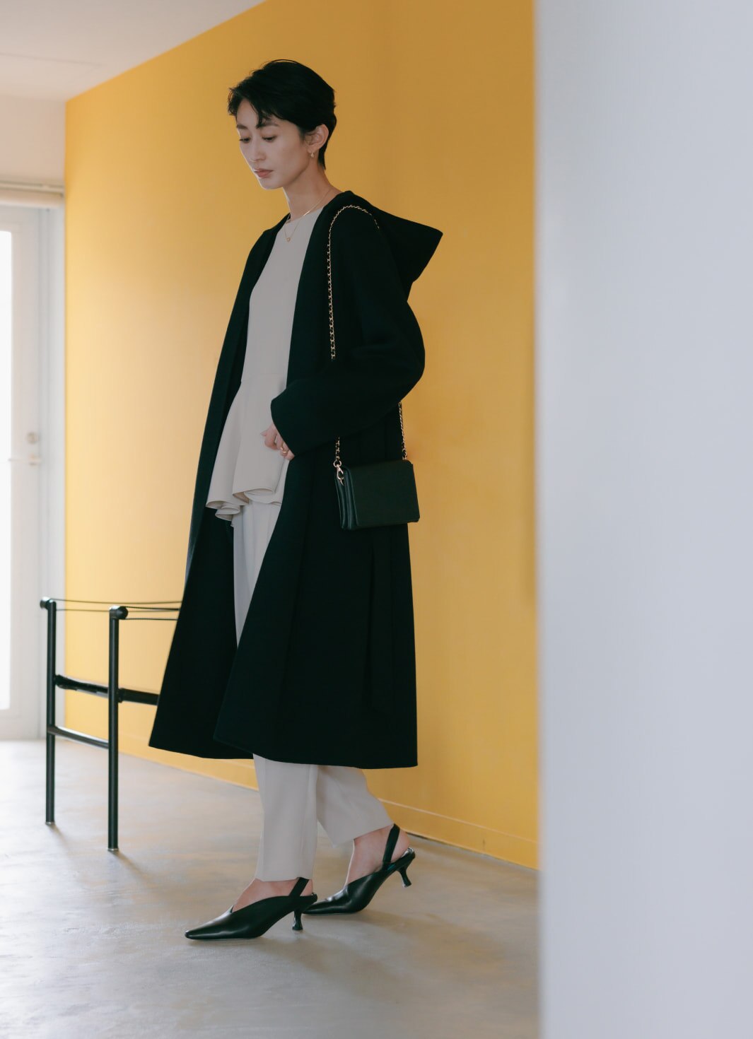 セットアップを格上げするリッチ感のあるゴールドと黒