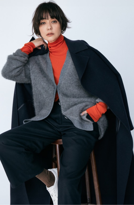 スタイリスト樋口かほりさんが提案 Outer & Knit ICB最旬冬モードスタイル