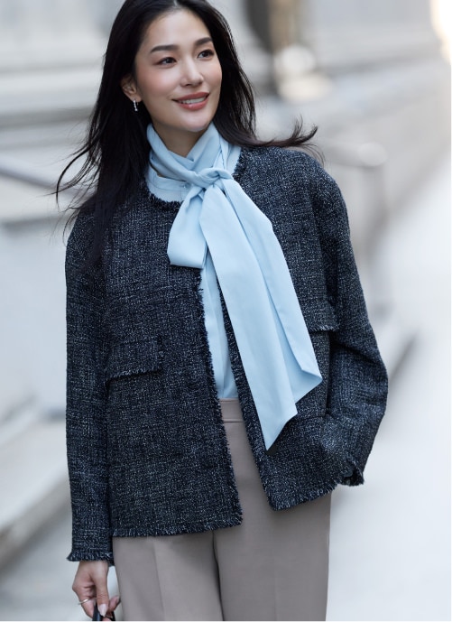 ICB】シーンレスが新定番 特別な日も、日常も 私らしさを纏う CEREMONY