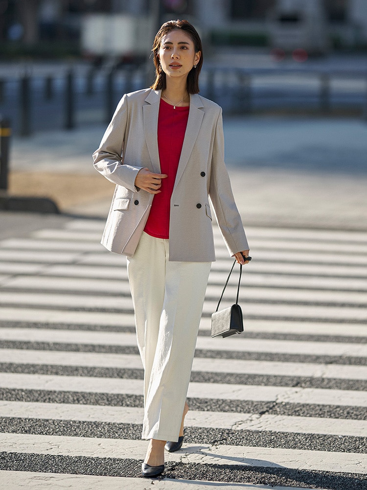 Linen Blend 着用イメージ