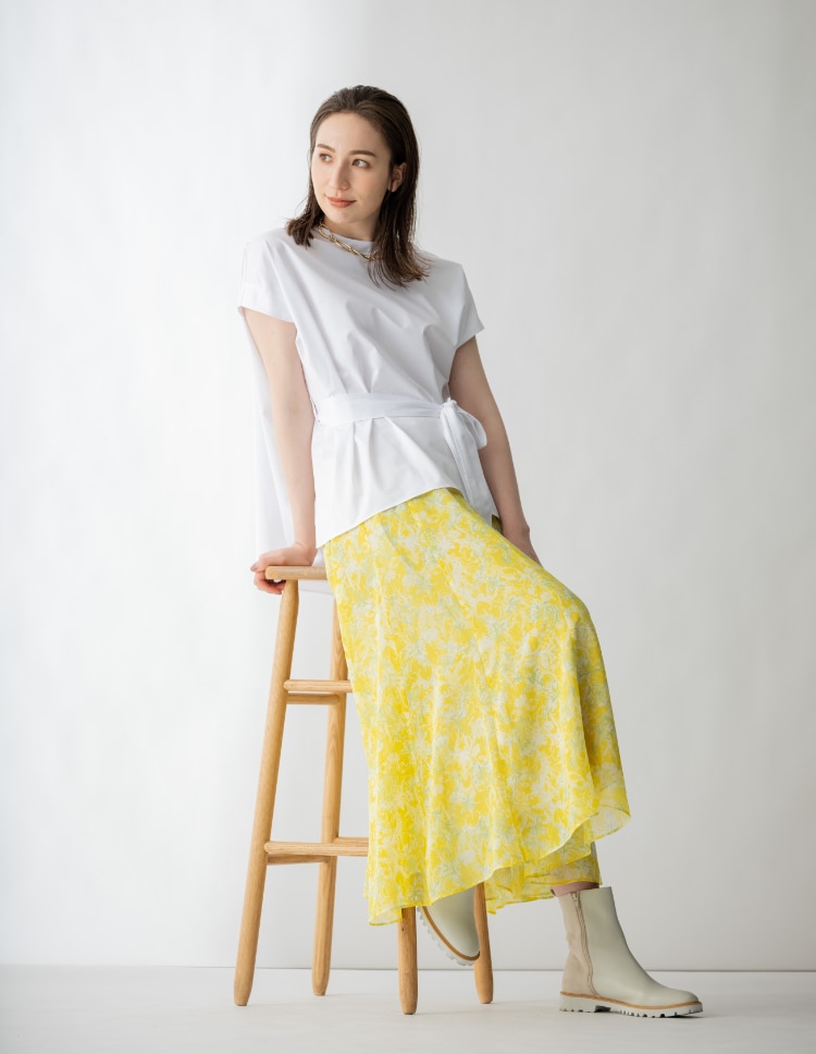 アウターをあわせて