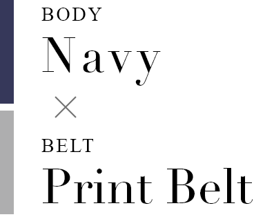 Navy x PrintBelt