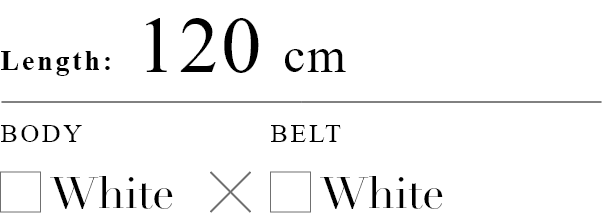 White　x white Belt