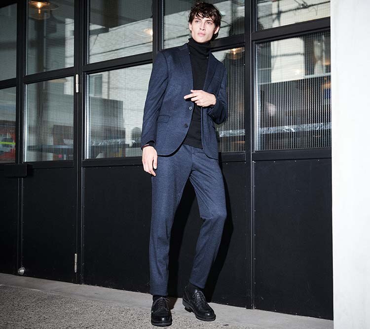 美品✨オンワード樫山 JOSEPH HOMME スーツ セットアップ 黒 JOSEPH HOMME ジョゼフオム セットアップスーツ テーラードジャケット