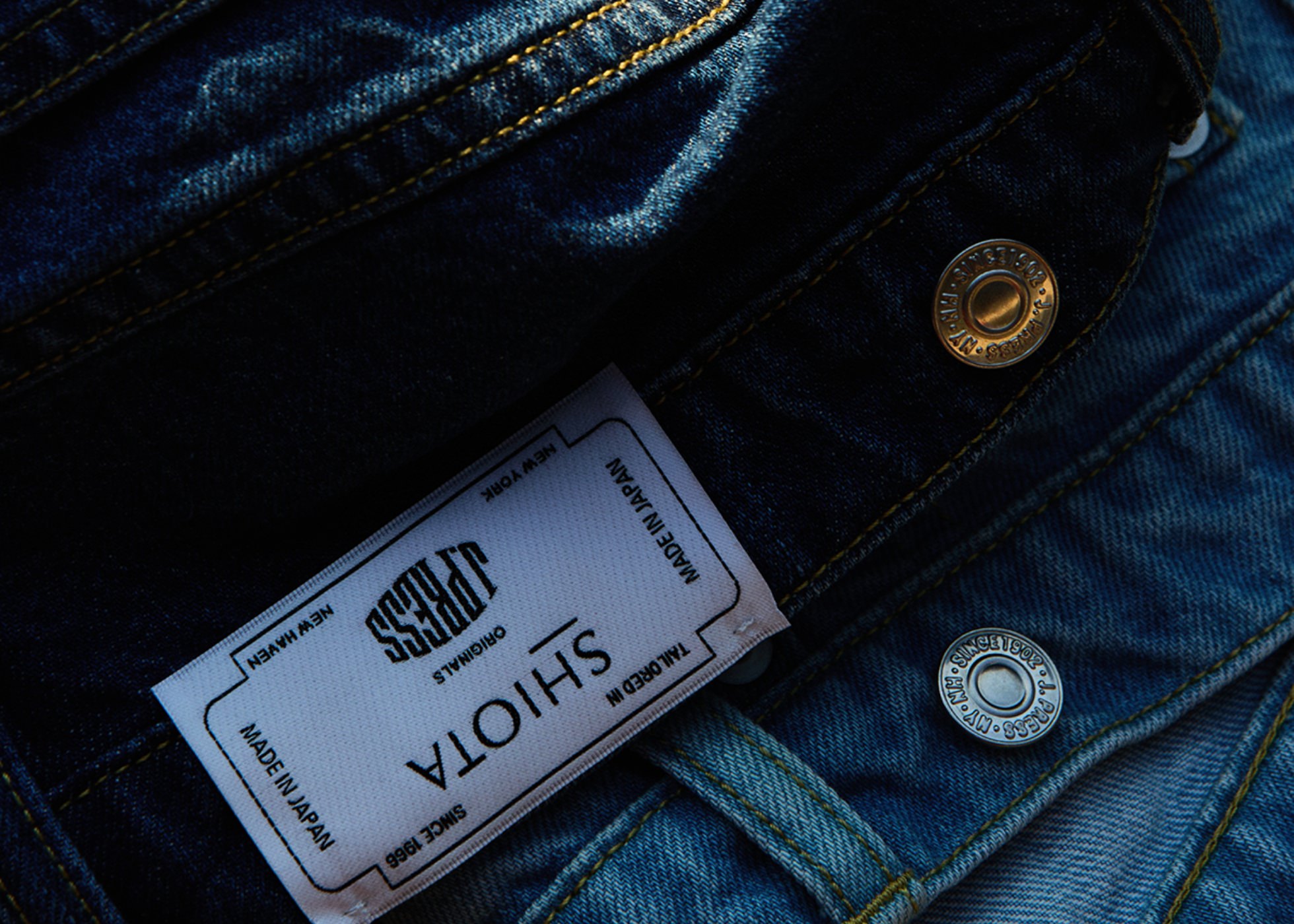 Denim Shirt and Pants <br>with SHIOTA