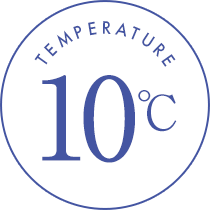 TEMPERATURE 10℃