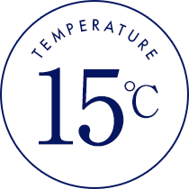 TEMPERATURE 15℃
