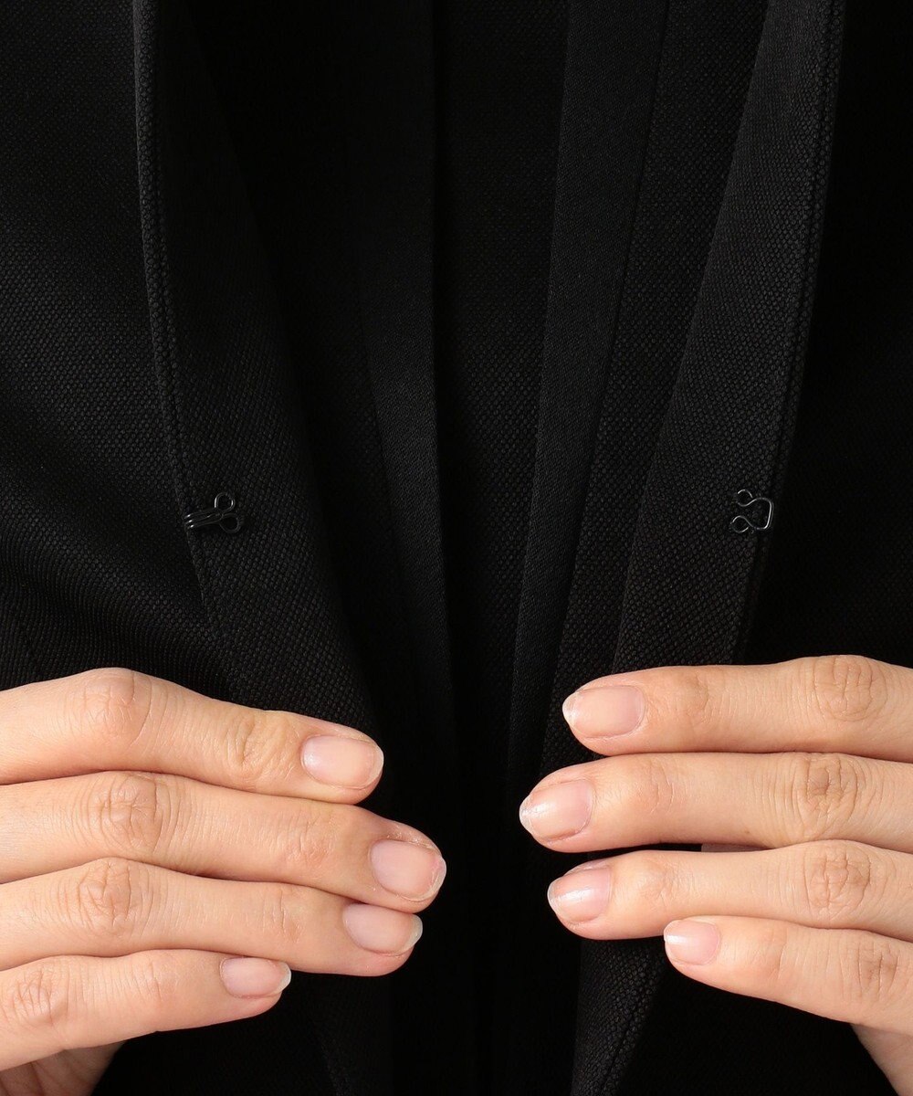 自由区 FORMAL 【ストレッチ性あり】パンシルキーストレッチ アンサンブル 