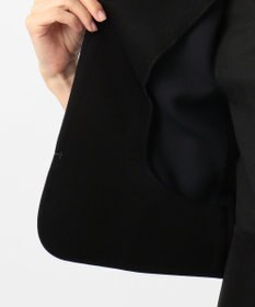 自由区 FORMAL 【ストレッチ性あり】パンシルキーストレッチ アンサンブル