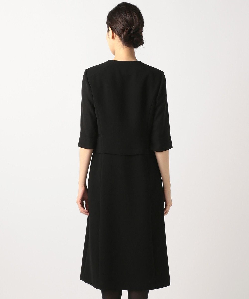 自由区 FORMAL 【ストレッチ素材】NOIE15平二重 ジャケット+ワンピース 