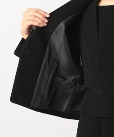 自由区 FORMAL 【ストレッチ素材】NOIE15平二重 ジャケット+ワンピース