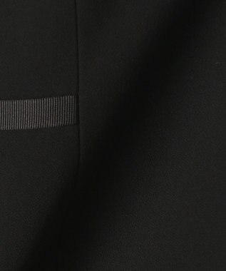 自由区 FORMAL 【ストレッチ素材】NOIE15平二重 ジャケット+ワンピース ブラック系