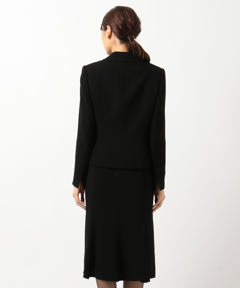 自由区 FORMAL 【高級トリアセテート素材】レベッカBSジョーゼット ジャケット+ワンピース 