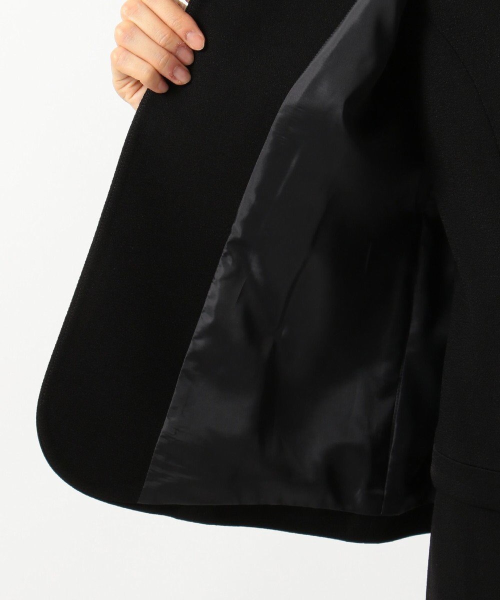 自由区 FORMAL 【高級トリアセテート素材】レベッカBSジョーゼット ジャケット+ワンピース 